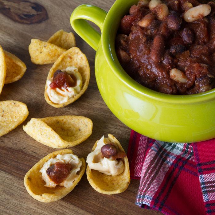 Corn Chip and Chili Dip Recipe The Laughing Cow