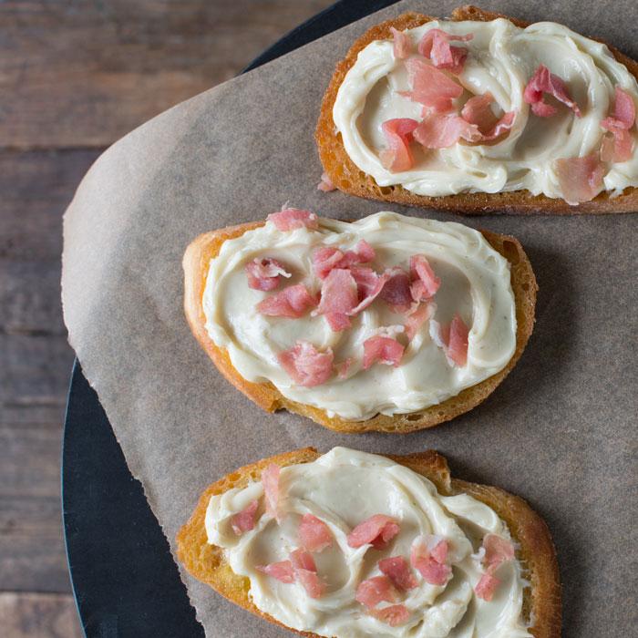 Prosciutto and Cheese Crackers The Laughing Cow